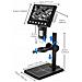 Mikroscopio Digitale Con Display 4,3"" + Stazione Saldante 2in1 - Ingrandimento 40x-1000x, 8 Led, Potenza 660w, Usb, Microsd - Foto miniatura 6
