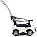 Cavalcabile spingi 3in1 auto per bambini grande auto clacson musica bianca - Foto miniatura 1