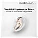 FreeBuds Pro 5 Grey, Cuffie Wireless Bluetooth, Cancellazione del Rumore con AI Dual-Engine per Business e Ufficio, Vestibilità Sicura con Suono Immersivo, Chiamate Stabili, IP57, Compatibili con iOS, Android e Windows. Grigio - Foto miniatura 7