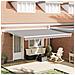 Tenda da Sole Grigio chiaro 450 x 350 x 165 cm Poliestere - Foto miniatura 2