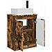 Mobile da bagno con lavabo Rovere Fumo 54 x 35 x 83 cm - Foto miniatura 4