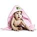 Accappatoio Baby Triangolo In 100% Cotone Accappatoio Rosa - Foto miniatura 2