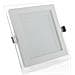 Downlight Led Piazza Con Il Vetro 160x160mm 12w 900lm 30.000h - Foto miniatura 5