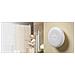 Kit Campanello con Batteria con Sensore Porta + Pulsante - Circolare, Bianco - Foto miniatura 2