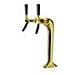 Colonna Birra Distributore Di Birra - Color Oro 2 Fili Elegante Qualità Top (prezzo Del Pacchetto) - Foto miniatura 2