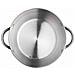 Batteria Da Cucina 10 Pezzi 4 Pentole Acciaio Inox Fondo Spesso Anche Induzione - Foto miniatura 8
