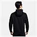 Felpa Con Cappuccio Da Uomo Club Fleece Colore Nero Taglia Xxl Bv2654-010 - Foto miniatura 4
