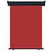 Tenda Laterale per Terrazzo 120x250 cm Rossa - Foto miniatura 2
