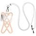 Cordoncino Smartphone Con Silicone Universale Espandibile Regolabile 90cm - Foto miniatura 1
