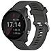 Cinturino Per Orologio Garmin Forerunner 245 Silicone Grey 20 Mm - Foto miniatura 4