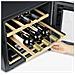Cantinetta Vino WKS 8892 Capacità 14 Bottiglie Classe F Colore Nero / Grigio - Foto miniatura 5