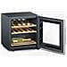 Cantinetta Vino WKS 8892 Capacità 14 Bottiglie Classe F Colore Nero / Grigio - Foto miniatura 4