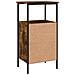 Comodino Rovere Fumo 41x31x80 Cm Legno Multistrato - Foto miniatura 9