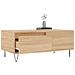 Tavolino Salotto Rovere Sonoma 90x50x36,5 Cm Legno Multistrato - Foto miniatura 3