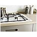 Idea CHW6WLW Bianco Da incasso 59.5 cm Gas 4 Fornello (i) - Foto miniatura 5