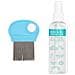 Pettine Anti Pidocchi E Lozione 100 Ml, Blu - Foto miniatura 1