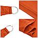 Vela Parasole 160 G /m Quadrata Arancione 4x4 M In Hdpe - Foto miniatura 2