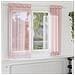 Tende In Voile Con Occhielli 2 Pz Rosa 140x140 Cm - Foto miniatura 1