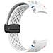 Cinturino Per Orologio Elegante E Pratico Per Samsung Galaxy Watch 7/6/5/4 White - Foto miniatura 4