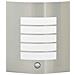Lampade da parete esterne con sensore 2 pz Acciaio inox Argento IP44 - Foto miniatura 5