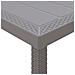 Tavolo da Giardino  Grigio Chiaro 400x100x73 cm Polyrattan, Tavolo da Giardino  Grigio Chiaro 250x100x73 cm Polyrattan, Tavolo da Giardino  Grigio Chiaro 150x100x73 cm Polyrattan - Foto miniatura 7