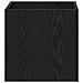 Scatola per vasi Rovere nero 40 x 40 x 40 cm Legno multistrato - Foto miniatura 7