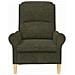 poltrona Verde militare 76 x 94 x 102 cm Pelle sintetica - Foto miniatura 4
