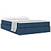 Letto con contenitore e materasso Blu 140 x 190 cm Poliestere - Foto miniatura 3