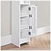 Mobiletto da bagno, bianco - Organizza asciugamani e accessori BBC310W01 - Foto miniatura 6