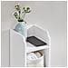 Mobiletto da bagno, bianco - Organizza asciugamani e accessori BBC310W01 - Foto miniatura 5
