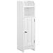 Mobiletto da bagno, bianco - Organizza asciugamani e accessori BBC310W01 - Foto miniatura 1