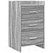 Comodini Sonoma grigio 40 x 36 x 70 cm Legno ingegnerizzato - Foto miniatura 1