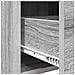Comodini Sonoma grigio 40 x 36 x 70 cm Legno ingegnerizzato - Foto miniatura 8
