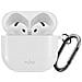 Custodia Airpods 4 In Silicone Bianco Puro - Foto miniatura 1