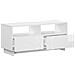 Supporto TV 90 x 34.5 x 40 cm Bianco Lucido - Foto miniatura 3