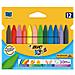 astuccio 12 pastelli kids plastidecor triangle bic - Foto miniatura 2