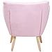 Poltrona In Tessuto Rosa Pastello - Drammen - Foto miniatura 24