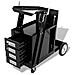 Carrello Di Saldatura Con 4 Cassetti Neri - Foto miniatura 3