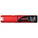 Marker Uni Chalk - Pwe-8k - 8,0mm - Punta Scalpello - Rosso - 1 Pz - Foto miniatura 1