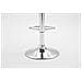 Sgabello Design Lazio In Similpelle I Sgabello Girevole Con Poggiapiedi I Sedia Alta Da Cucina Regolabile 83-104 CM I Sgabello Bar Imbottito Arancione - Foto miniatura 4