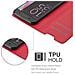 Custodia Compatibile Con Sony Xperia Xa In Rosso Carminio - Coperchio Protettiva Con Chiusura Magnetica, Funzione Stand E Tasca Per Le Carte - Foto miniatura 6