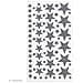 Adesivi Etoiles, Carta, Argento, 14 X 0,2 X 28 Cm - Foto miniatura 2