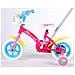 Bici Bicicletta Bambina Peppa Pig Scatto Fisso 10 Pollici Con Ruotine 85% Assemblata Rosa - Foto miniatura 5