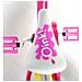 Bici Bicicletta Bambina Peppa Pig Scatto Fisso 10 Pollici Con Ruotine 85% Assemblata Rosa - Foto miniatura 7