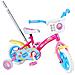 Bici Bicicletta Bambina Peppa Pig Scatto Fisso 10 Pollici Con Ruotine 85% Assemblata Rosa - Foto miniatura 3