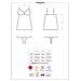 Camicia Da Notte Con Pizzo In Fiori Jolierose Chemise, Rosso, 2xl - Foto miniatura 2