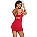 Camicia Da Notte Con Pizzo In Fiori Jolierose Chemise, Rosso, 2xl - Foto miniatura 3