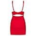 Camicia Da Notte Con Pizzo In Fiori Jolierose Chemise, Rosso, 2xl - Foto miniatura 4