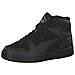 Puma Rebound Layup Sd Fur, Scarpe Da Ginnastica Unisex-adulto, Nero Nero-castlerock, 46 Eu - Foto miniatura 1