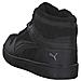 Puma Rebound Layup Sd Fur, Scarpe Da Ginnastica Unisex-adulto, Nero Nero-castlerock, 46 Eu - Foto miniatura 4